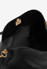 Dolce & Gabbana Large Vittoria Calfskin Shoulder Bag Black BB7942AZ00080999_Black_40005360