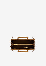 Saint Laurent Baby Sac De Jour Suede Tote Bag Brown 4218591U80W_2916