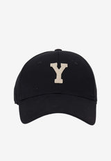 Saint Laurent Embroidered Y Baseball Cap Black 8168713YR57_1078