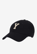 Saint Laurent Embroidered Y Baseball Cap Black 8168713YR57_1078