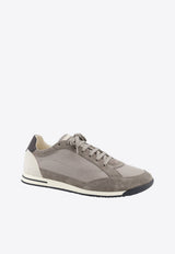 Brunello Cucinelli Low-Top Leather Sneakers Gray MZUKOKA348CYL24_NEBBIA_54420967