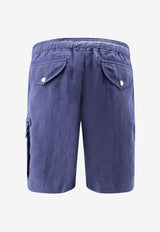 Brunello Cucinelli Drawstring Cargo Shorts Blue MH255U0025C2443_BLUCOLORATO_54420973
