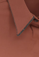 Brunello Cucinelli Essential Sleeveless Shirt Brown M0091MA616C4182_FIREBRICK_54420952