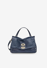Zanellato Small Postina Cactus Crossbody Bag Blue 0680102230000SZ0504_Blue_44130033