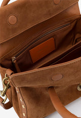 Zanellato Dotta Suede Crossbody Bag Brown 0708002270000Z0248_Brown_44129873