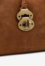 Zanellato Dotta Suede Crossbody Bag Brown 0708002270000Z0248_Brown_44129873