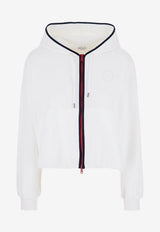 Brunello Cucinelli Zip-Up Hooded Sweatshirt White MG927VT306C7220_OFFWHITE_54420877
