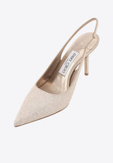 Jimmy Choo Love 85 Glittered Slingback Pumps Beige LOVESB85GQILIGHTSOFTGOLD_LIGHTSOFTGOLD_40005189