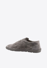 Brunello Cucinelli Suede Low-Top Sneakers Gray MZUCAHN345C8867_Grey_54420856