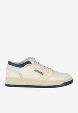 Autry Med-Way Leather Sneakers Blue MYMMEK_06
