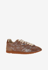 Autry Windspin Metallic Suede Sneakers Brown WSLWOY_02