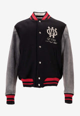 Off-White Gothic OW Varsity Bomber Jacket Black OMEH053F25FAB003_1017