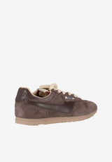 Autry Windspin Suede and Leather Sneakers Brown WSLWUA_01