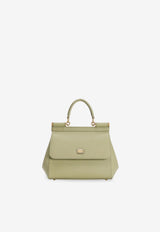Medium Sicily Leather Crossbody Bag