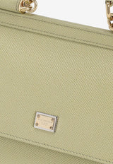 Medium Sicily Leather Crossbody Bag