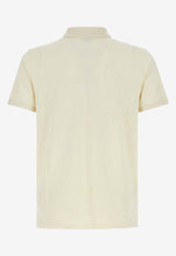 Polo Ralph Lauren Logo Embroidered Polo T-shirt Cream 710536856417_PARCHMENT CREAM_48136863