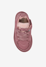UGG Kids Girls Lowmel Lace-Up Sneakers Pink 1152410T_PDW