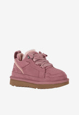 UGG Kids Girls Lowmel Lace-Up Sneakers Pink 1152410T_PDW