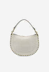 Isabel Marant Medium Oskan Soft Zip Shoulder Bag White 25ABF0066FAC3C22M20CK_3d4f27a1-e95c-46f7-9673-43f8ce26ee79