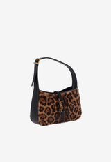 Saint Laurent Le 5 Á 7 Leopard Print Shoulder Bag Brown 657228AAFE7_2490