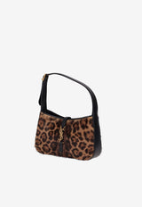 Saint Laurent Le 5 Á 7 Leopard Print Shoulder Bag Brown 657228AAFE7_2490