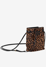 Miu Miu Leopard Print Crossbody Bag Brown 5NF4602IFT_F0151