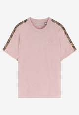 Check-Trimmed T-shirt