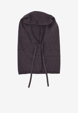 P.A.R.O.S.H Lime Wool-Blend Balaclava Brown D000533LIME25_086