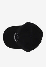 Moncler Logo Embroidered Baseball Cap Black K20913B000300U082_999