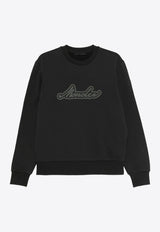 Moncler Logo Patch Sweatshirt Gray K20918G00080899V4_998