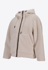Moncler Yushan Zip-Up Fleece Jacket Ivory K20981A0003989B4E_081