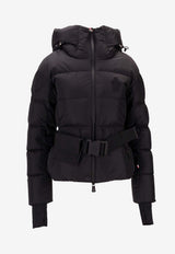 Moncler Bouquetin Zip-Up Padded Jacket Black K20981A00068595JN_999