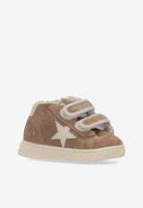 Golden Goose DB Kids Babies June Suede Sneakers Brown GJF00386F006750_55543
