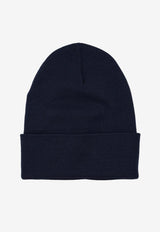 Moncler Wool Embroidered Beanie Navy K20973B0001209974_778