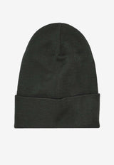 Moncler Wool Embroidered Beanie Olive K20973B0001209974_826
