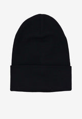 Moncler Wool Embroidered Beanie Black K20973B0001209974_999