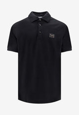 Logo Plaque Polo T-shirt