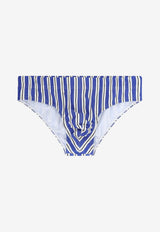 Tom Ford Striped Swimming Briefs Blue BSS010FMP031UWA_BLUEWHITE_40468787