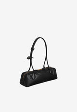 Alaïa Le Teckel Padded Leather Shoulder Bag Black AA1S06033I152999_Black_56803192