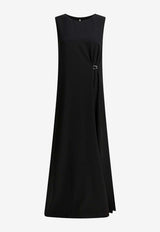 Herno Draped Maxi Dress Black AB000069D128859300_5f49daf8-a5b9-45b2-82c9-a2aa3794507f