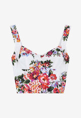 Floral Cropped Top