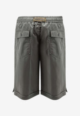 Elasticated Stitched Shorts