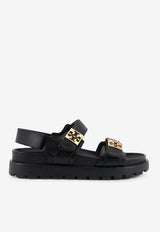 Tory Burch Mellow Leather Sandals Black 179591043_Black_40005204