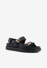 Tory Burch Mellow Leather Sandals Black 179591043_Black_40005204