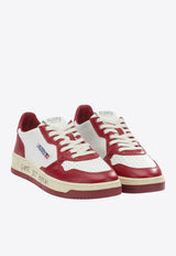 Autry Medalist Low Leather Sneakers Red AULMBH07_2b0c7d9b-3bb9-475e-a854-a2c1f48f1be3