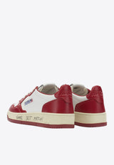 Autry Medalist Low Leather Sneakers Red AULMBH07_2b0c7d9b-3bb9-475e-a854-a2c1f48f1be3