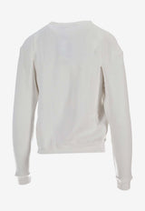 Ralph Lauren Pony Crewneck Sweatshirt White 211943006001_100