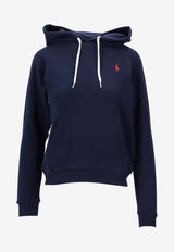Ralph Lauren Shrunken Fit Hooded Sweatshirt Navy 211943007002_410