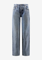 Saint Laurent Relaxed Washed Jeans Blue 827965Y35AQ5107_SOUTH BLUE_44132736