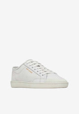 Saint Laurent Gym Low-Top Leather Sneakers White 82008700N00_9030